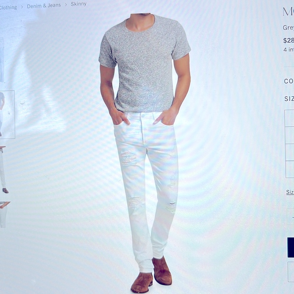 Brand NEW** MONFRERE Greyson Stretch Distressed Skinny Jeans